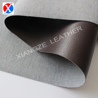 Tissu en cuir synthétique semi-PU, petit grain de litchi gaufré, écologique, personnalisable, pour canapé