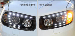 Faro modificado para Hyundai <span class=keywords><strong>Santa</strong></span> <span class=keywords><strong>Fe</strong></span>, accesorios de alta calidad, superventas, 2006-2012 - Product Image 2