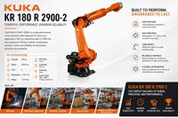 KR 180 R2900-2 Kuka Robot industriel Robot cuboïde en fonte Kuka Bras mécanique