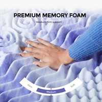 Simple 90X200 Surmatelas Matériaux Futon Japonais Mousse Viscoélastique Feuille Éponge Matelas