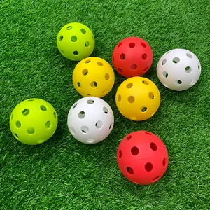 Vari colori palle di Pickleball all'ingrosso della fabbrica Pvc striscia di sigillatura palle Pickleball palle