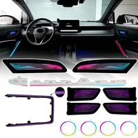 Éclairage d'ambiance intérieur pour Toyota Frontlander/Corolla Cross 2026, symphonie automobile, LED 64 couleurs, 12V, accessoire décoratif