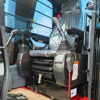 Excavatrice sur chenilles Sany SY95C de 9 tonnes, petite pelle hydraulique avec moteur Isuzu 4JG3X, excavatrice de construction chinoise d'occasion pour usage municipal