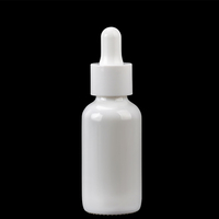 Bouteille de luxe, conteneur d'emballage cosmétique en verre, porcelaine blanche, flacon en verre, offre spéciale