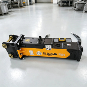 Casse-roche hydraulique SOOSAN SQ30 de type boîte, série Silence, pour excavatrices, démolition et construction - Product Image 1