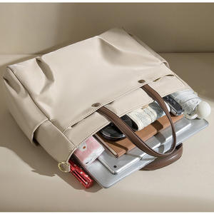 Bolso para Portátil de 16 Pulgadas para Mujer, 2025, Nuevo, Casual, Moderno, para Viajes Diarios, Bolso de Mano, Color Sólido, Maletín de Negocios - Product Image 5