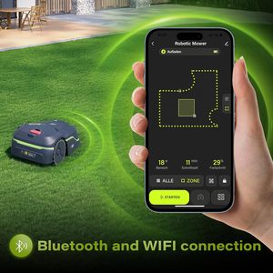 Cortacésped Robótico Inteligente con Control Remoto GPS, Batería de Litio, Inalámbrico, Automático, para Jardín Doméstico, RTK-V600 - Product Image 1
