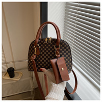 Sac à main bandoulière de luxe pour femme YY0067 en cuir PU imperméable à motif uni, design de créateur