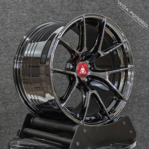 ล้อแม็กปลอมแปลง VS-5RS โครเมียมสีดำ6061-T6 VS5RS SM10RS - Product Image 3