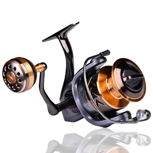 Großhandel New Metal Spinning Reel CNC-Bearbeitungs spule 3 1BB 5.2:1 Übersetzungs verhältnis Long Throw Water proof Angel rolle