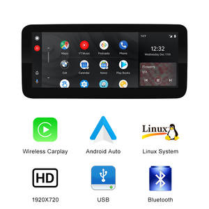 10.25 pollici 1920*720 Linux autoradio per <span class=keywords><strong>Mercedes</strong></span> Benz classe C W205 GLC NTG5.0 navigazione per auto 2015-2019 con Carplay senza fili - Product Image 3