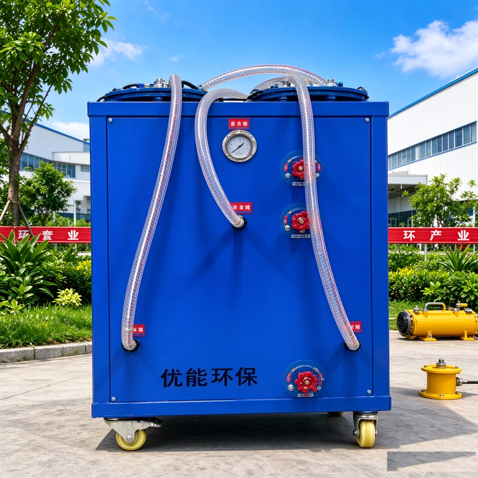 Fuel Filter Inspection Portable Waste Oil Treatment Plant Waste Oil Filter Machine for Used ...