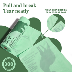 Sıcak satış özel etiket <span class=keywords><strong>pet</strong></span> ürünleri 300 Rolls/kutu poop köpek çanta atık compostable köpek atık torbası, <span class=keywords><strong>pet</strong></span> dostu - Product Image 4