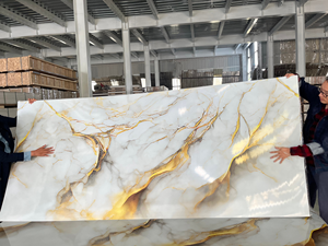 2 मिमी 3 मिमी 5 मिमी यूवी संगमरमर शीट दीवार पैनल डिजिटल 3 डी दीवार बोर्ड - Product Image 5