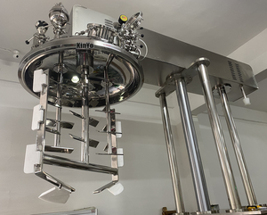 分散ディスク乳化剤付きカスタマイズされたアジテーターシャフト化学物質処理用の新しい状態のモーターベアリングとギアボックス - Product Image 6