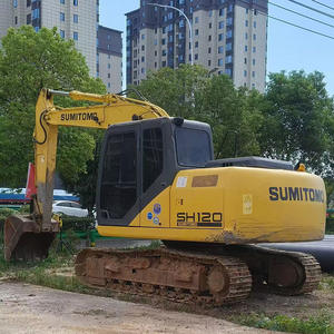 SUM ITOMO SH120 12Ton Gebruikte Graafmachines Kleine Hydraulische Crawler Aarde-bewegende Diggers Tweedehands Bouwmachine - Product Image 3