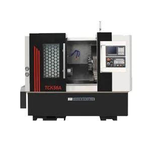 TCK56A tornio Cnc di alta qualità con letto inclinato Cnc letto tornio telaio macchina tornio