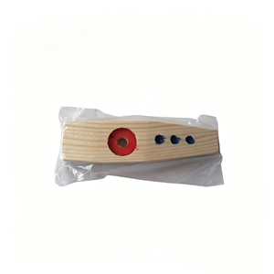 Kazoo en bois en gros, flûte kazoo durable, instrument de musique pour enfants débutants, jouet musical d'éveil - Product Image 1