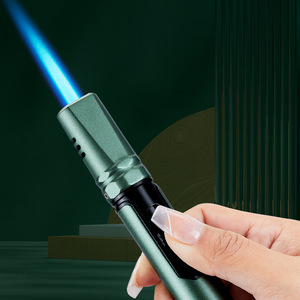 Encendedor de Cigarros Metálico Resistente al Viento, Encendedor de Encendido Directo Multifuncional para Uso en Exteriores - Product Image 5