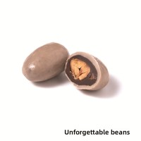 Échantillon de noix et chocolat : Noix de pécan, amandes, beurre de cacao pur, solide, en vrac, 20g, prêt à consommer, durée de conservation de 180 jours