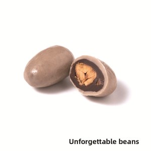 Échantillon de fèves de chocolat aux noix, noix de pécan, amandes, <span class=keywords><strong>beurre</strong></span> de cacao pur, fèves solides, en vrac, 20g - Product Image 3