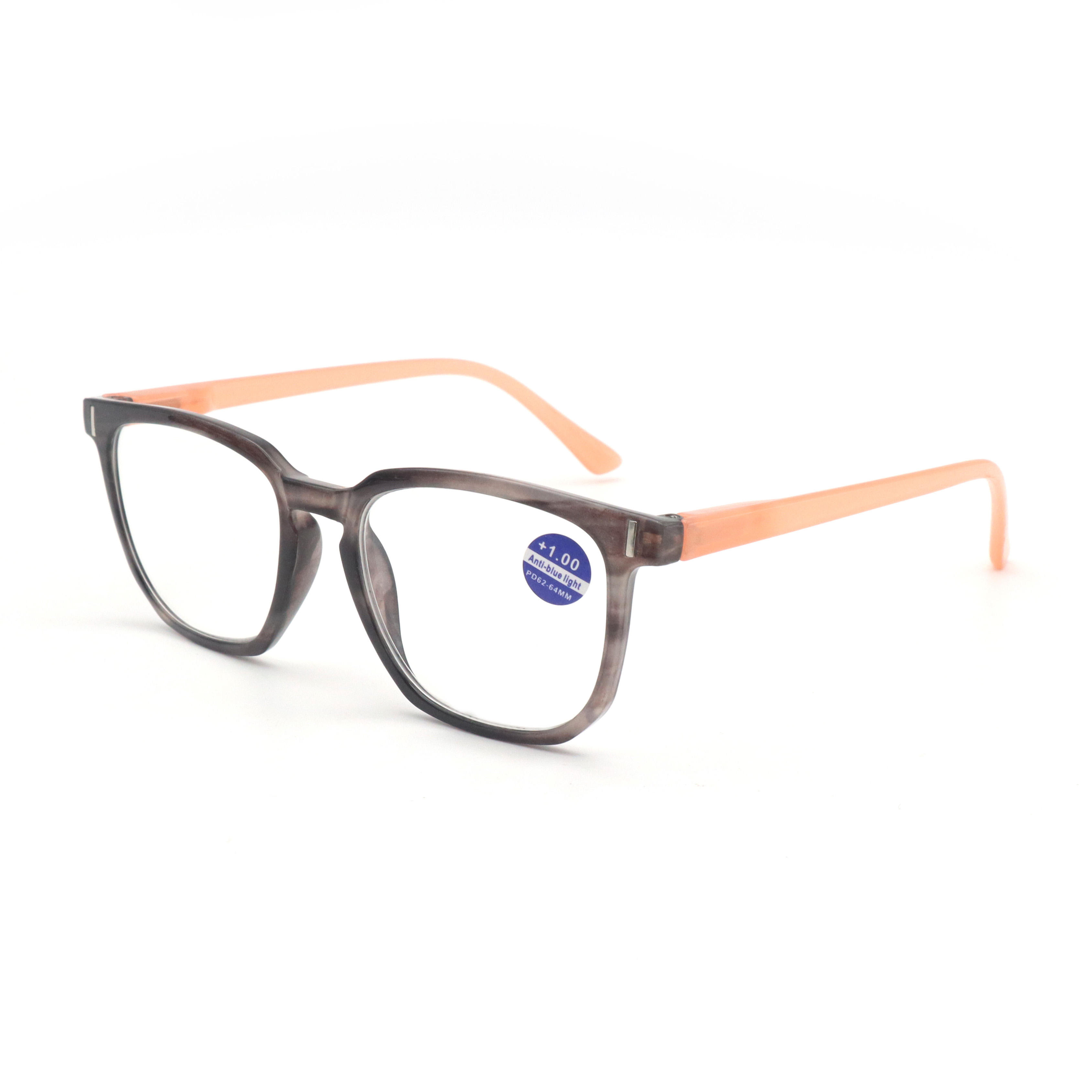 PC Squared Frame Presbyopia Glasses High Quality Women Men Corrective Eyeglasses Classic Reading Glasses