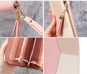 Versatile <b>Long</b> <b>Wallet</b> for Women Featuring Multifunctional Pockets Ideal for Daily Use - Product Image 3