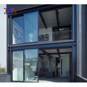 Solución Minimalista de Puerta PT con Perfil de Aluminio y Panel de Vidrio para Optimización de Espacio en Baños y Cocinas Residenciales - Product Image 1