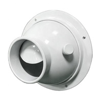 Système de ventilation CVC et pièces Diffuseur ponctuel Diffuseur de buse à jet rond