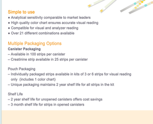 Doktor Geyik Bakım 100 İdrar Kreatinin Test Şeridi Model 10A Profesyonel Kalite 10 Parametre İçin 3 Yıl Raf Ömrü - Product Image 5