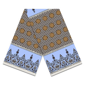 Kente Ankara Batik Imprimer Nigérian Véritable Pas Cher Drap Rideau Tissu 2025 Chine Fournisseur Hollan Realwax Tissu <span class=keywords><strong>Pagne</strong></span> - Product Image 5