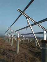 Support en aluminium pour panneaux solaires photovoltaïques, structure de montage pour panneaux solaires, support de montage pour énergie solaire