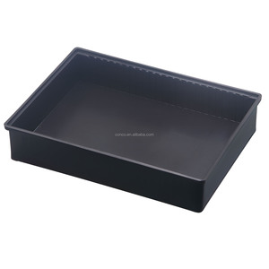 Esd Pcb Tray CONCO ESD Anti-static PCB Black Plastic Plant PP Tray COP-3202