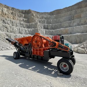 Concasseur à mâchoires PE 400x600, concasseur à mâchoires PEX, concasseur de pierres, machine de concassage de roches pour minerai de fer et d'or - Product Image 1