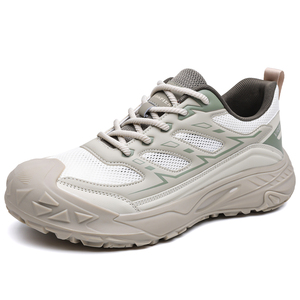 Zapatillas de Trekking Todoterreno Resistentes para Hombre, con Puntera Anticolisión, para Senderismo Urbano, Cross Country, Viajes Diarios y Entrenamiento - Product Image 1