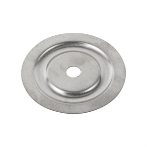 Disco isolante moderno in acciaio per coperture, con rondella sottile perforata rotonda, per fissaggio pannelli isolanti e tegole - Product Image 5
