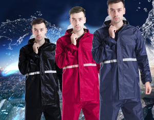 ชุดกันฝนสะท้อนแสงสำหรับผู้ใหญ่ DFR0225 ชุดทำงาน ผลิตในจีน วัสดุอื่นๆ - Product Image 4