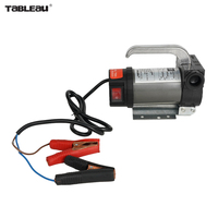 Pompe à Huile Électrique Portable 12V DC en Gros, 175W, 40L/min, Aspiration 5m, Hauteur de Refoulement 10m, Pompe de Transfert de Carburant Diesel Modèle 12V OEM ODM