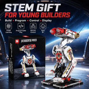 Interstellarer <span class=keywords><strong>Roboter</strong></span> Lernspielzeug Bausteine zum Üben, Spielzeuggroßhändler und Private Label STEM-Projekte Global - Product Image 6
