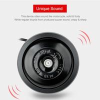 Alarme de klaxon de vélo électrique RTS Super fort pour scooter et deux télécommandes pour vélo