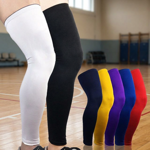 Mangas de compresión para pierna, protección UV tradicional, transpirable, deportes, baloncesto, fútbol, personalizado - Product Image 3