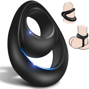 도매 성인 남자의 미소 수탉 반지 진동기 게이 남자의 남근 반지 장난감 - Product Image 4