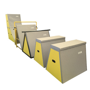 Set de Equipamiento de Parkour Ninja Warrior Portátil de Nueve Piezas para Niños, Materiales de Madera y PVC, Color Personalizado, 1 Año de Garantía, Circuitos de Obstáculos - Product Image 5