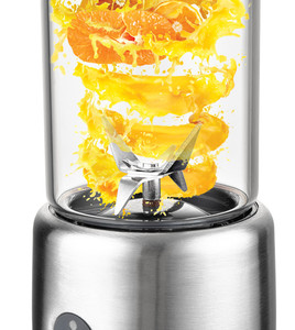 <span class=keywords><strong>Licuadora</strong></span> portátil recargable por USB, artículo OEM, 126W, 6 cuchillas, 450ML de capacidad - Product Image 6