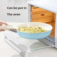 Ensemble de casseroles en aluminium antiadhésif avec poignée amovible, casseroles et poêles empilables, universel pour cuisinière à gaz et four à induction