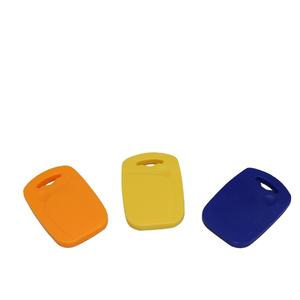 Llavero RFID de Doble Frecuencia Getsmart 13.56MHz y 125kHz con Chip T5577, ABS, NFC, Resistente al Agua, Colores Personalizables, Modelo KF-07 OEM - Product Image 1