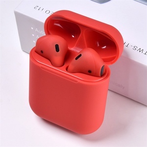 <span class=keywords><strong>I12</strong></span> Tws 2019 nuevo colorido Voz Hd Bt5.0 manos libres oído auriculares estéreo de deporte Tws <span class=keywords><strong>I12</strong></span> para <span class=keywords><strong>Iphone</strong></span> inteligente - Product Image 2