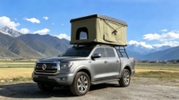 Tenda Atap Mobil SUV Truk Aluminium Cangkang Keras untuk Berkemah Musim Panas, Tahan Air, Pembukaan Otomatis Cepat