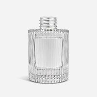 Bouteilles diffuseurs en verre gravées sur mesure pour voiture, désodorisant avec bouchon à vis 50 ml, revêtement par pulvérisation pour huiles essentielles aromatiques, MOQ flexible