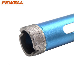 Broca de núcleo seco de diamante de segmento de corona soldada con láser G1/2 * BSP de 25mm <span class=keywords><strong>para</strong></span> hormigón, ladrillos - Product Image 3